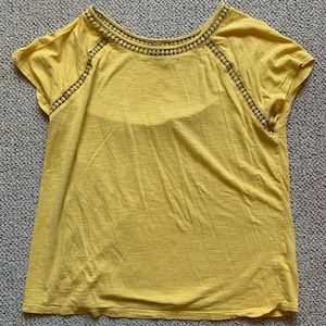 Women’s Large yellow Banana Republic shirt